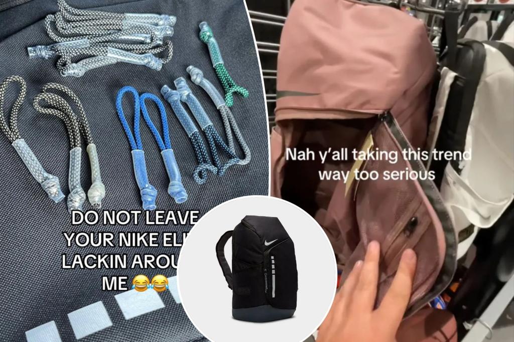 This Is Why Teens Are Stealing Zippered Bags From Nike Backpacks: 'Confused'